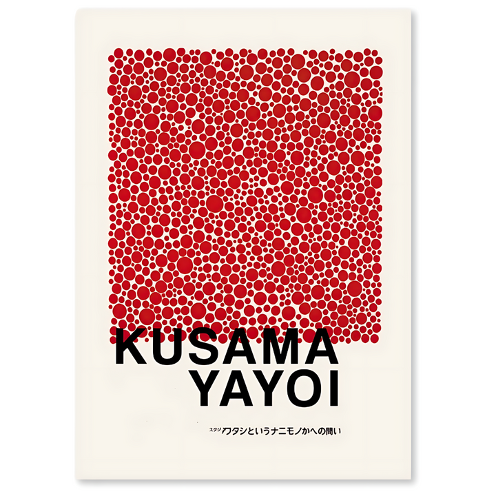 Stampe su tela ispirate a LOVE - Yayoi Kusama