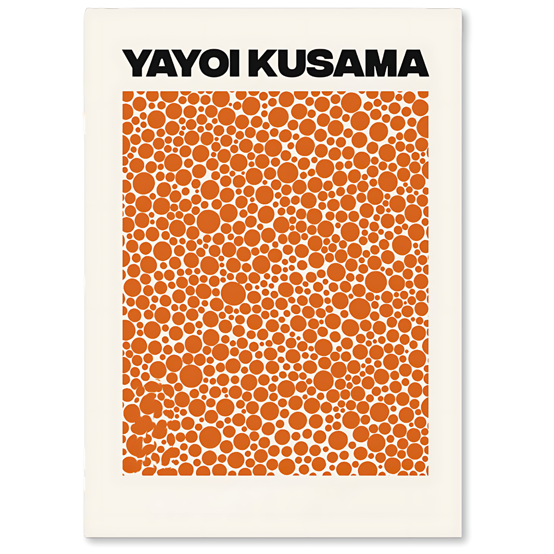 Stampe su tela ispirate a SUN - Yayoi Kusama
